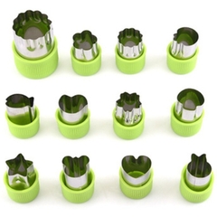 Set 8 khuôn tạo hình rau củ