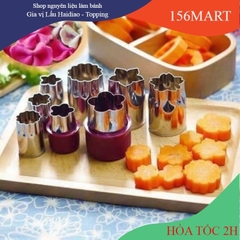 Set 8 khuôn tạo hình rau củ