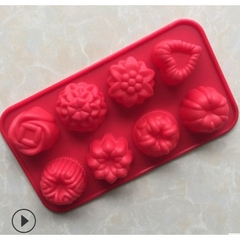 Khuôn SILICONE hình 3D dùng làm thạch rau câu, Thạch trà sữa, bánh pudding, bánh nướng, đá viên socola