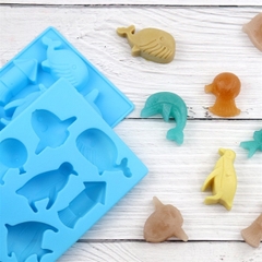 Khuôn SILICONE hình 3D dùng làm thạch rau câu, Thạch trà sữa, bánh pudding, bánh nướng, đá viên socola