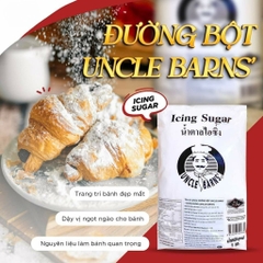 Đường bột / Đường tuyết phủ bánh [Thailand] UNCLE BARNS Icing Sugar (halal) 500g