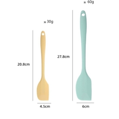 Spatula Phới Trộn Bột, Phới Dẹt Silicon