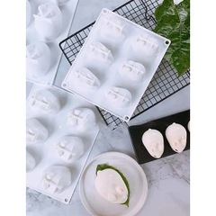 Khuôn SILICONE hình 3D dùng làm thạch rau câu, Thạch trà sữa, bánh pudding, bánh nướng, đá viên socola