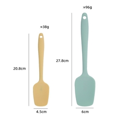 Spatula Phới Trộn Bột, Phới Dẹt Silicon