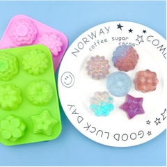 Khuôn SILICONE hình 3D dùng làm thạch rau câu, Thạch trà sữa, bánh pudding, bánh nướng, đá viên socola