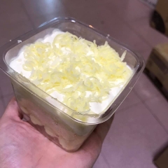 Hộp nhựa vuông đựng bánh Mousse B10-8 (10 cái)