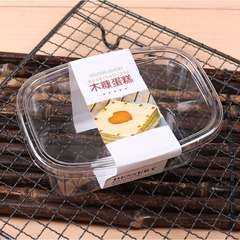 💚💙💜 Hộp nhựa pet hình chữ nhật XY092 (set 10 hộp)