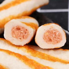 Viên hoa dài - cá viên chiên, thả lẩu Trung Hoa