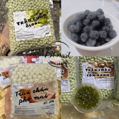 Trân châu phô mai con bò cười/ Trân châu Ô Long / Trân châu Cốm / Trân Châu mè đen