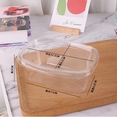 💚💙💜 Hộp nhựa pet hình chữ nhật XY092 (set 10 hộp)
