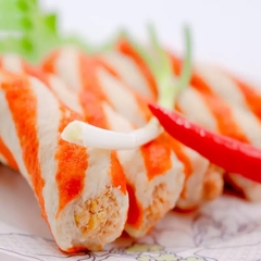 Viên hoa dài - cá viên chiên, thả lẩu Trung Hoa