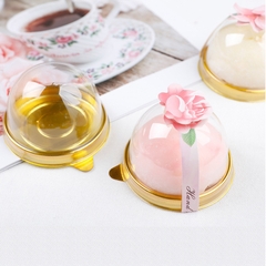 50 HỘP NHỰA NẮP TRÒN ĐỰNG BÁNH TRUNG THU ĐÀI LOAN, BÁNH MOCHI,... [XY68] -156MART