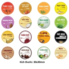 Tem nhân trung thu 16 con tem 1 tờ hơn 30 loại nhân