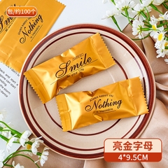 100 Túi ép đựng kẹo Nougat,  túi đựng kẹo nougat 2025