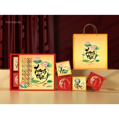 HỘP TRUNG THU  THƯ HỌA-4 bánh