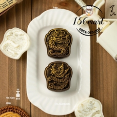 Khuôn Bánh Trung Thu Rồng Phượng 75G Ba Chiều Trung Quốc Rồng Ép Tay Bánh Dứa Nhân Đậu Xanh