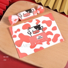 Set 100 Giấy gói kẹo xoắn 2 đầu/ Giấy gói kẹo nougat