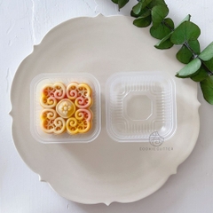 Khuôn Bánh Trung Thu Hồng Tứ Phương  63g75G