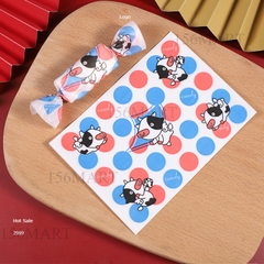 Set 100 Giấy gói kẹo xoắn 2 đầu/ Giấy gói kẹo nougat