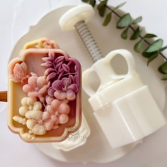 Khuôn Trung Thu Hoa Lựu 75G