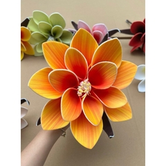 Đầu bông hoa Mộc Lan Xoắn xốp 20cm cắm bình trang trí, decor giỏ quà, Tết