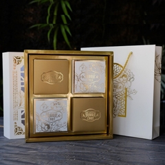 HỘP TRUNG THU BẢO NGỌC - 4 BÁNH KÈM TÚI XÁCH