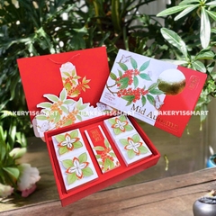 5-10 Hộp Trung Thu 4 Bánh 1 Trà Ánh Nguyệt, Hộp Đựng Bánh 150gr - 250gr