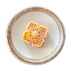 Khuôn Bánh Trung Thu Hồng Tứ Phương  63g75G