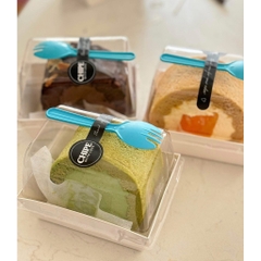50 Muỗng Nĩa Nhựa Ăn Bánh Kem, Bánh Bông Lan Siêu Xinh