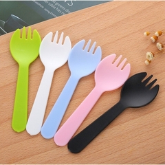 50 Muỗng Nĩa Nhựa Ăn Bánh Kem, Bánh Bông Lan Siêu Xinh