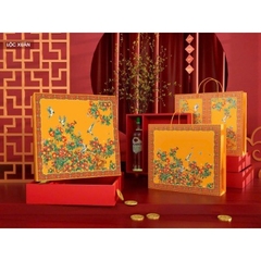 Hộp Quà Tết LỚN 2026 (Có khay định hình đựng rượu) size 36x32x9cm mẫu xuân như ý/xuân thịnh vượng/lộc xuân