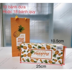 SÉT HỘP ĐỰNG BÁNH DỨA -đủ loại