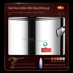 Nồi Chiên Sâu Có Giỏ Lọc Đồ Dùng Nhà Bếp Dầu Đa Năng Chảo Chiên Sâu Nồi Nấu Nhỏ Cho Spaghetti