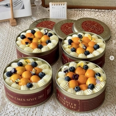 5 Hộp Thiếc Tròn Đựng Tiramisu, Bánh Lạnh, Socola, Đựng Hạt Siêu Hot