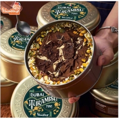 Hộp Thiếc Tròn 350ML 700ML Đựng Tiramisu, Bánh Lạnh, Socola, Đựng Hạt Siêu Hot
