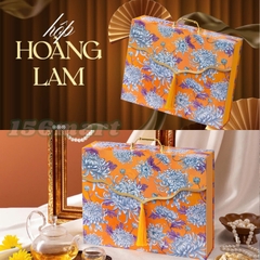 Hộp Quà Tết Cứng Cao Cấp Vali Hoàng Lam,Thanh Tứơc,Ngọc diệp (Hot 2025)-36*29*10cm