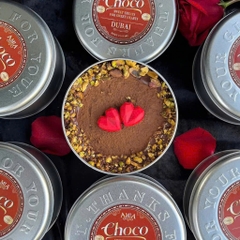 5 Hộp Thiếc Tròn Đựng Tiramisu, Bánh Lạnh, Socola, Đựng Hạt Siêu Hot