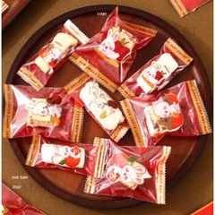 Túi kẹo 4x9cm , túi bánh cooki 7x10cm đựng bánh qui, đựng kẹo