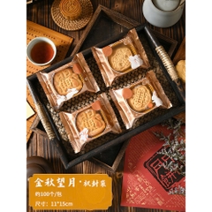 TÚI ĐỰNG BÁNH TRUNG THU  50G - 80G - 100G -150G -  250G- 156marthcm