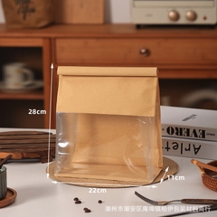 Túi Giấy Kraft Đựng Bánh Mì Sandwich, Bánh Gối, Bánh Mì Hoa Cúc, Bánh Kẹo Các Loại