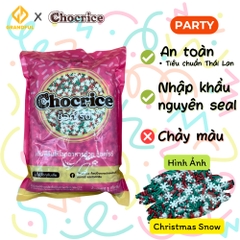 250G Cốm Màu CHOCRICE GIÁNG SINH trang trí bánh