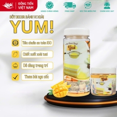 Bột Rắc Yum! Trang Trí Bánh Sinh Nhật, Bánh Donut Lọ 100G/300G 10 Vị - 156mart