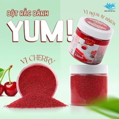 Bột Rắc Yum! Trang Trí Bánh Sinh Nhật, Bánh Donut Lọ 100G/300G 10 Vị - 156mart