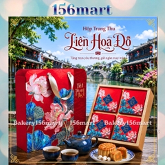 Combo 5-10 Hộp trung thu giá rẻ - Không nắp  (Mẫu mới 2026)