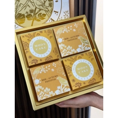 Vỏ Hộp Trung Thu 2026- Bạch Uyển 4 Bánh 150-250gr (Mẫu mới 2026) - {{store}}