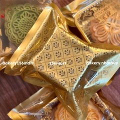 100 Túi Trung Thu Hàn Miệng Nguyệt Hoa Vàng Đựng Bánh 150gr - 300gr