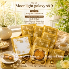 100 Túi Trung Thu Hàn Miệng Nguyệt Hoa / Hoa Viên Vàng Đựng Bánh 150gr - 300gr