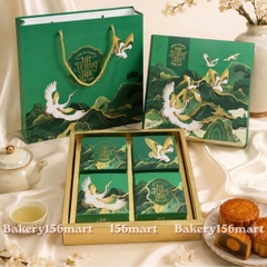 Vỏ Hộp Trung Thu 4 Bánh, Hộp Bánh Nướng, Bánh Dẻo 150g - 250g [ KIM HẠC ] -156MART