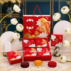 Combo 5-10 Hộp trung thu giá rẻ - Không nắp  (Mẫu mới 2026)