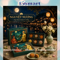 Sét 5-10 Hộp Trung Thu Mini Nguyệt Nương 75gr - 100gr (Mẫu Mới 2026)